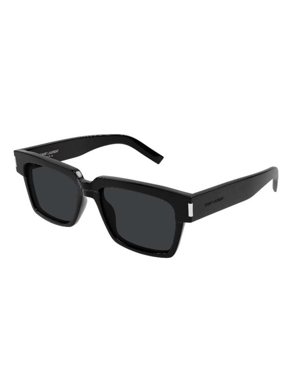 New Saint Laurent Men's Sunglasses Black Square Lens Acetate Frame SL 732 VADIM